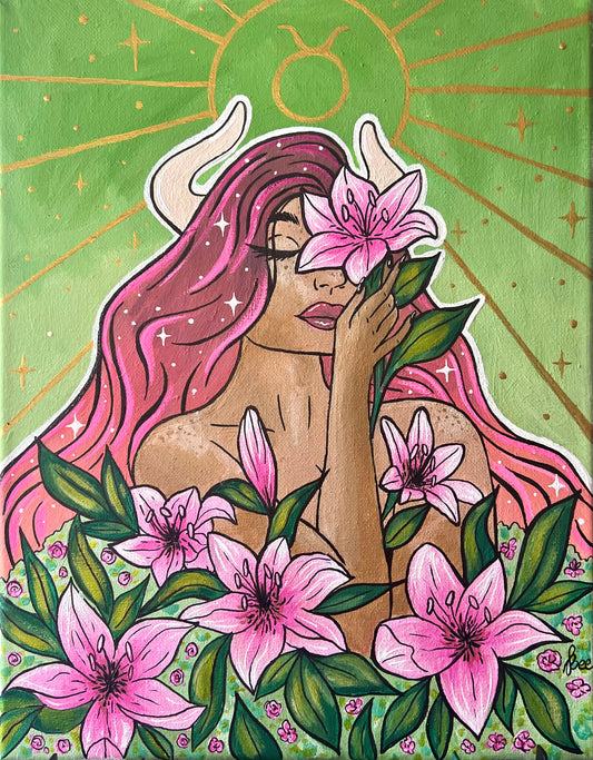 Taurus Goddess Print