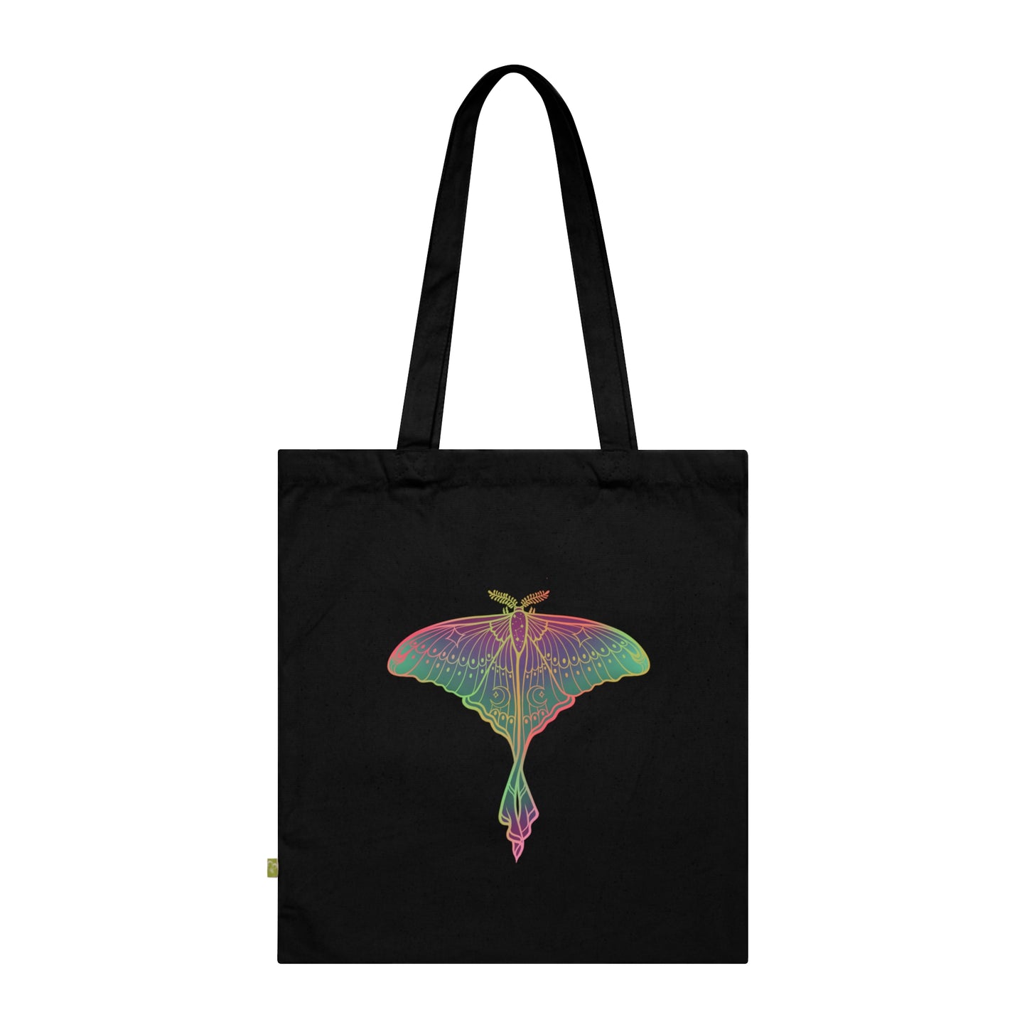 Luna Moth Organic Cotton Tote Bag