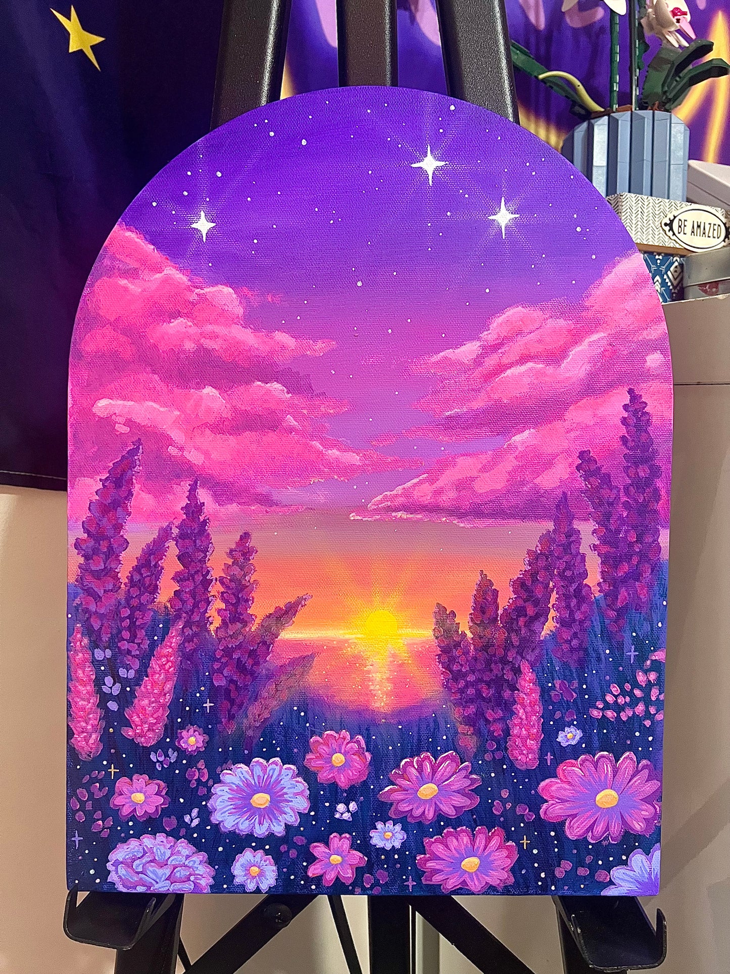 Lavender Twilight- Original Painting