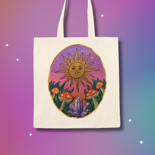 Golden Hour Natural Tote Bag