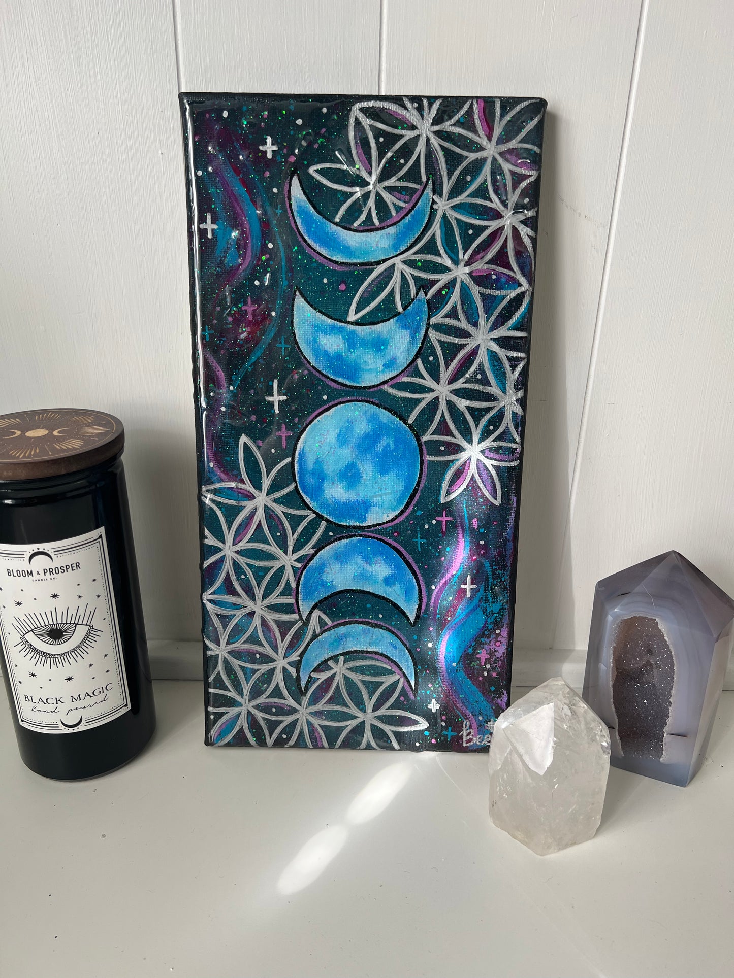 Selenite Dreams Original Painting