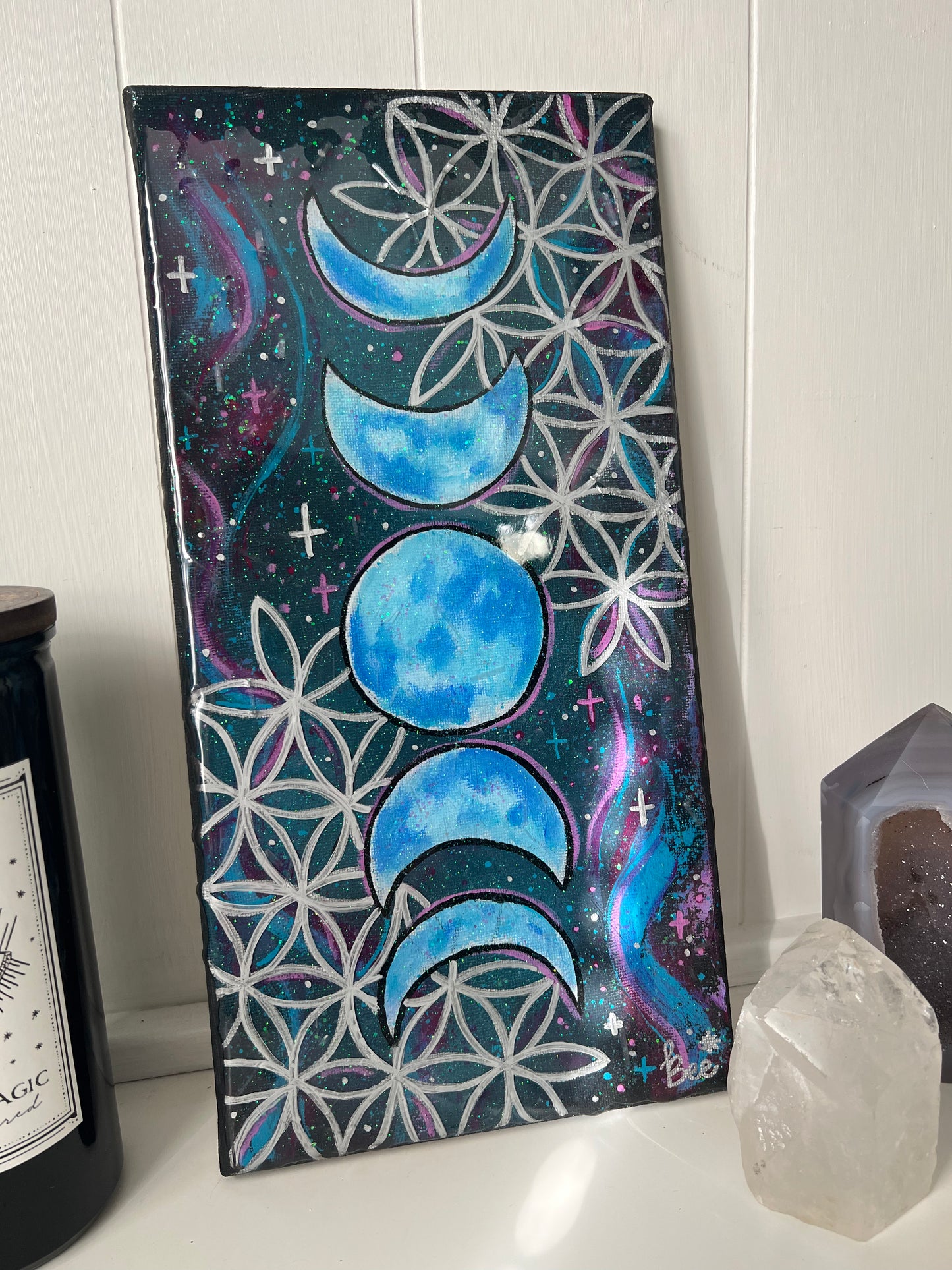 Selenite Dreams Original Painting