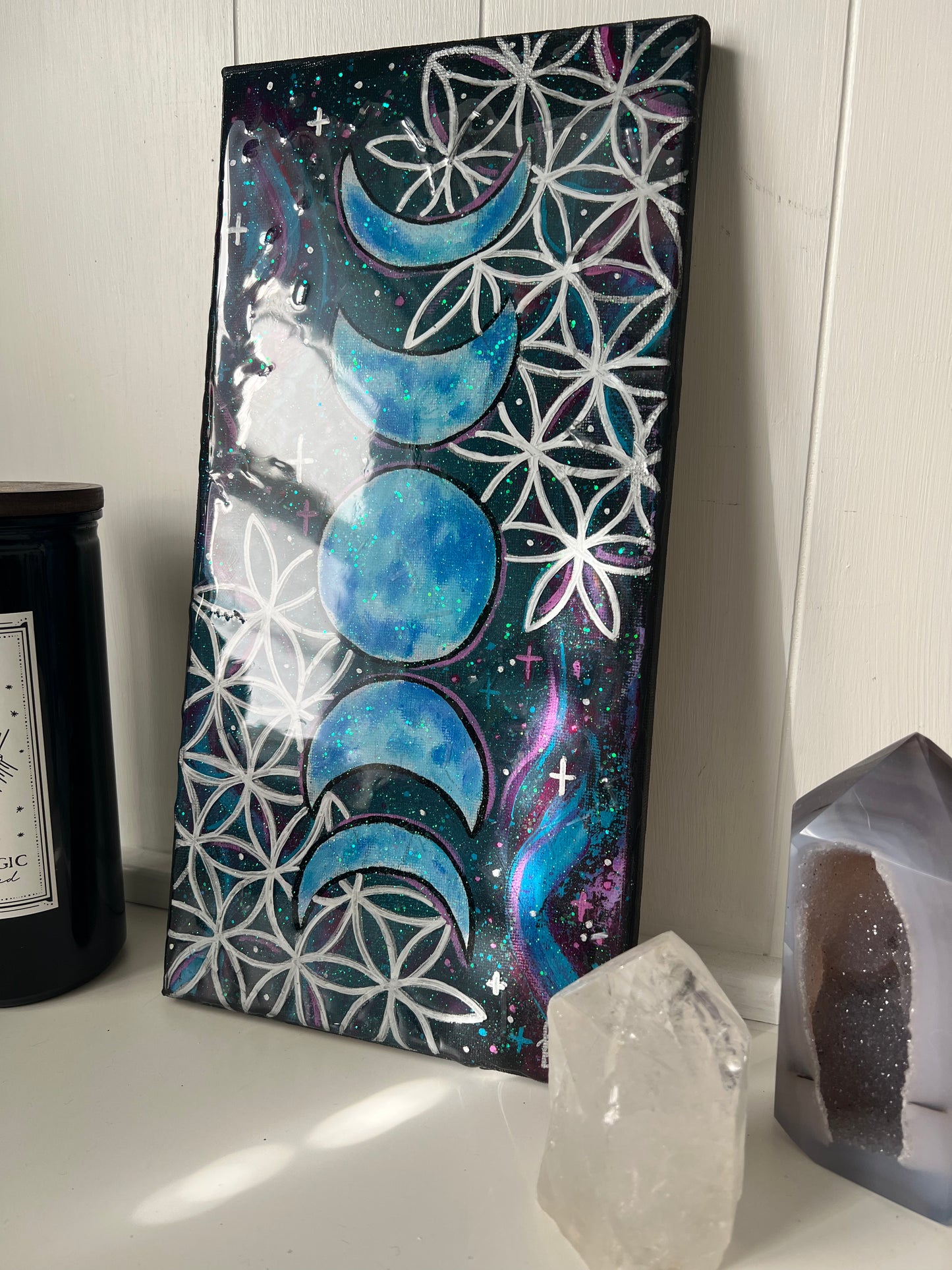Selenite Dreams Original Painting