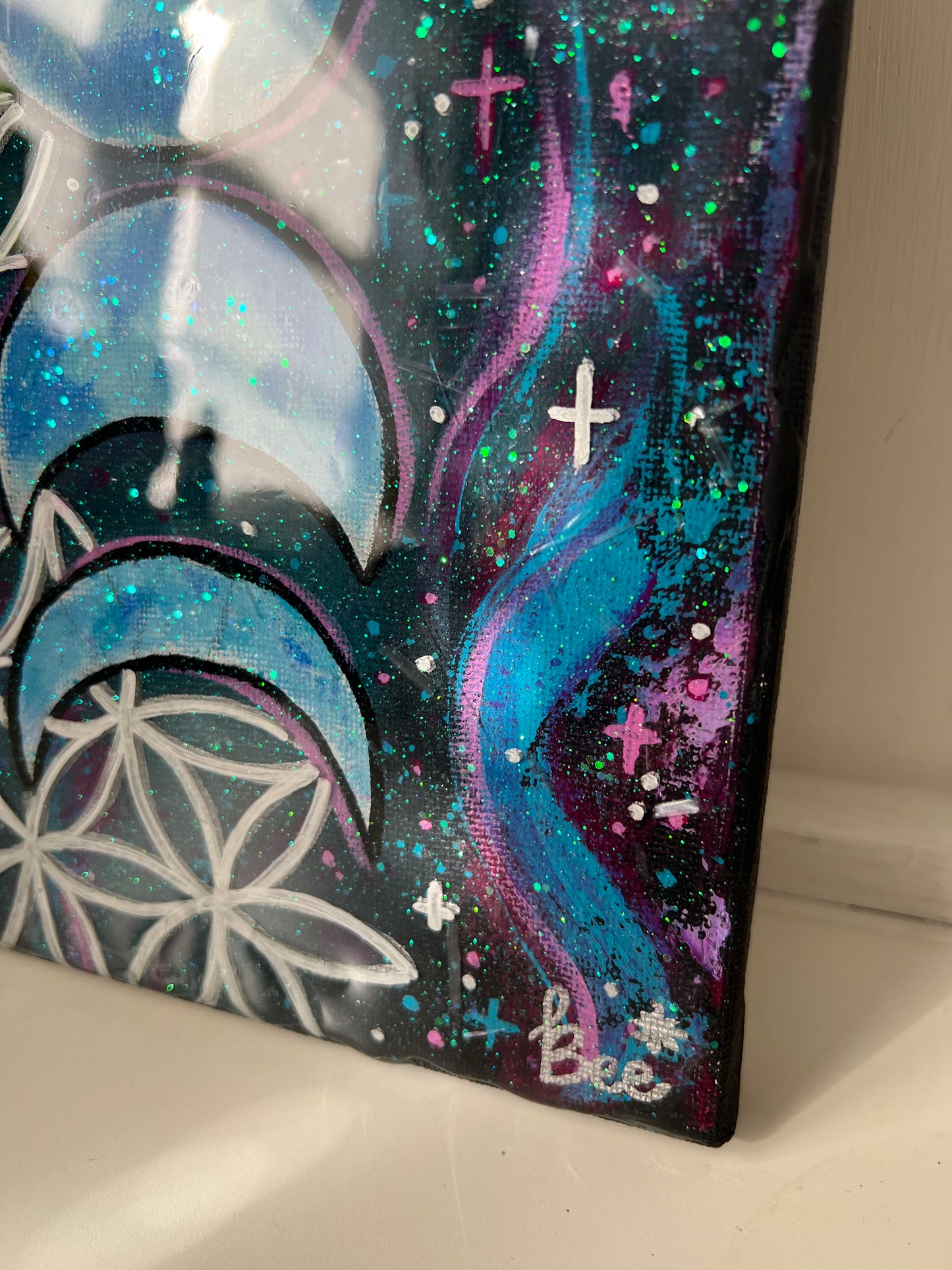Selenite Dreams Original Painting