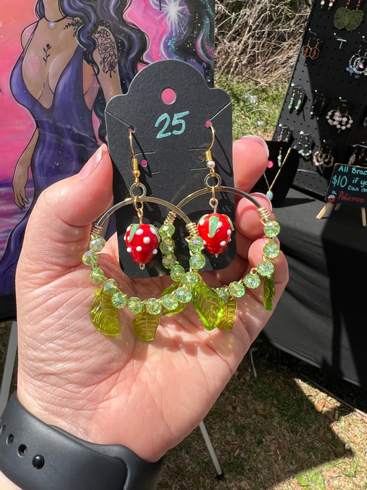 Strawberry Earrings