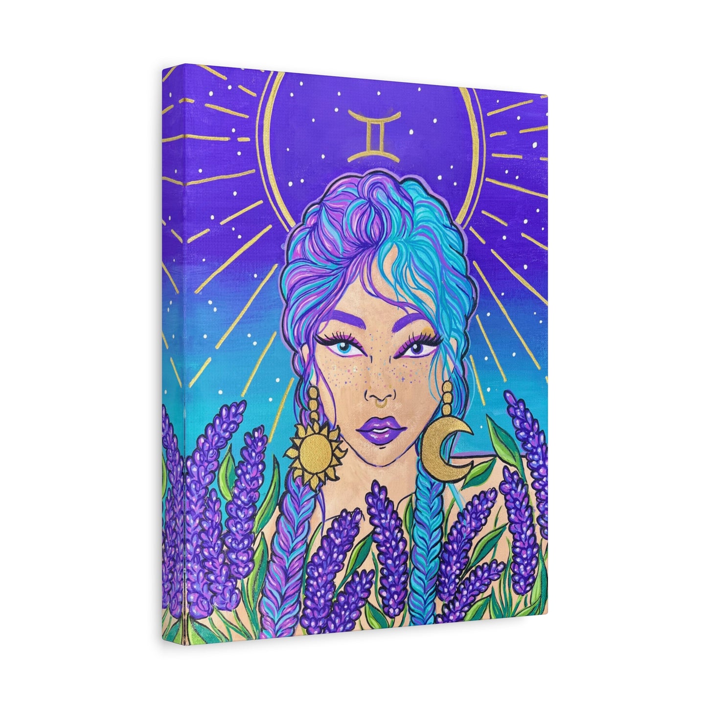 Gemini Goddess Canvas Print