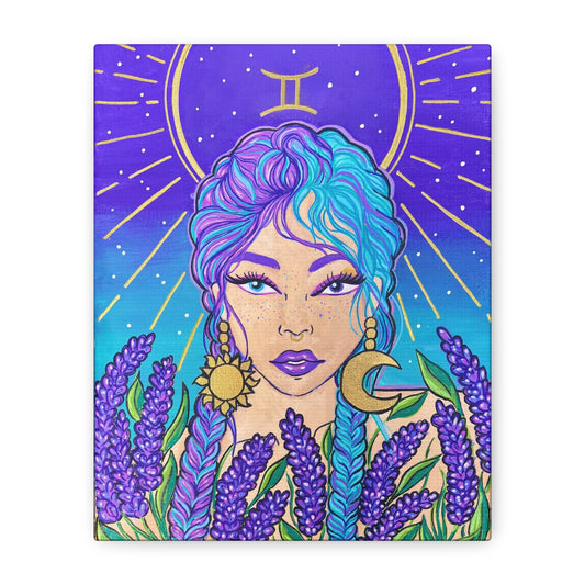 Gemini Goddess Canvas Print