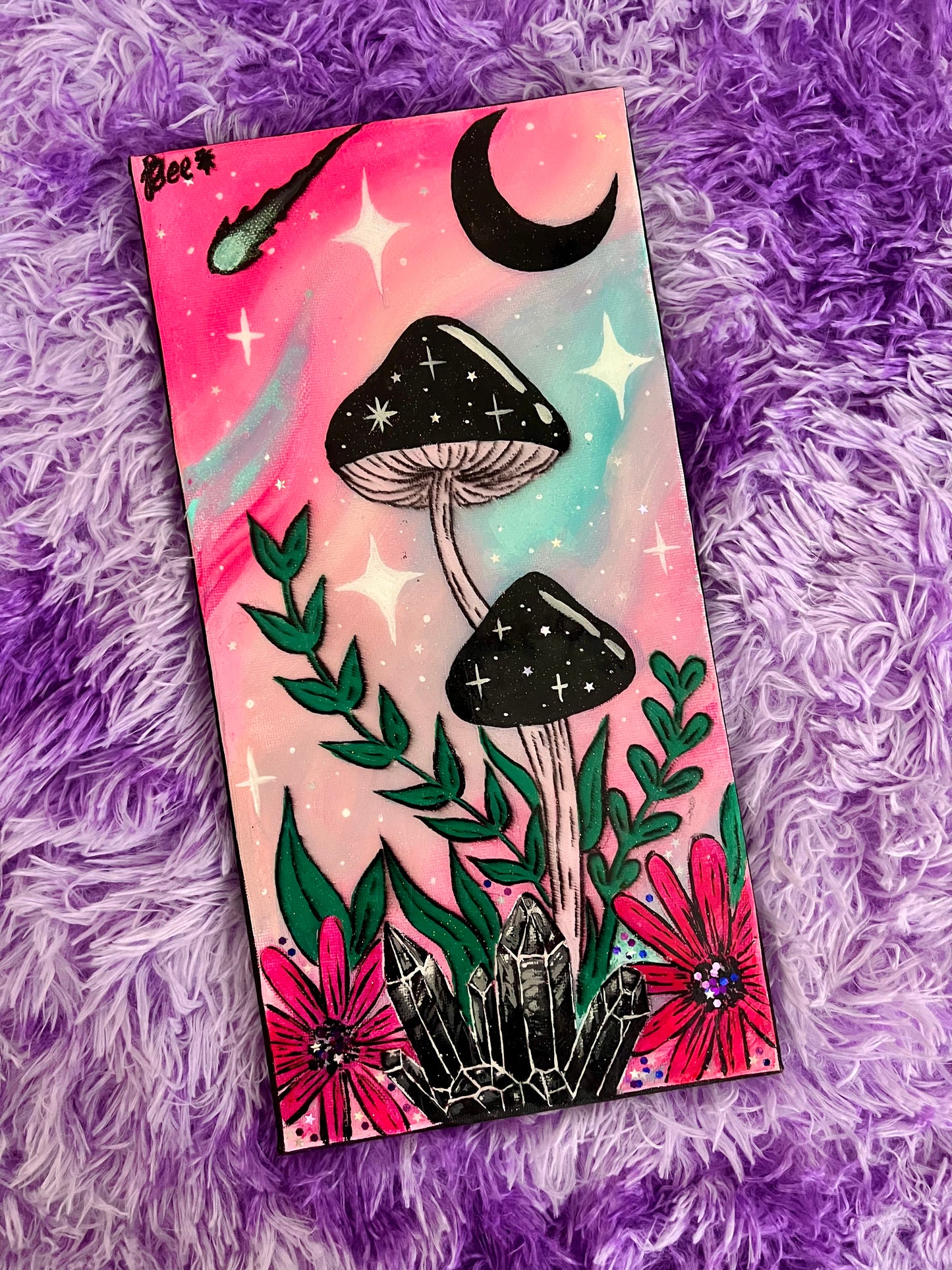 Mushroom Galaxy Original Painting