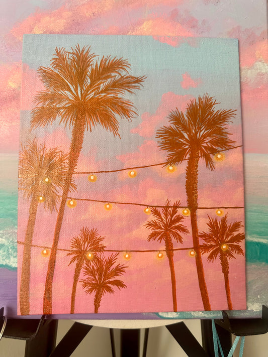 The Drive Home- Original Handpainted Canvas 8x10