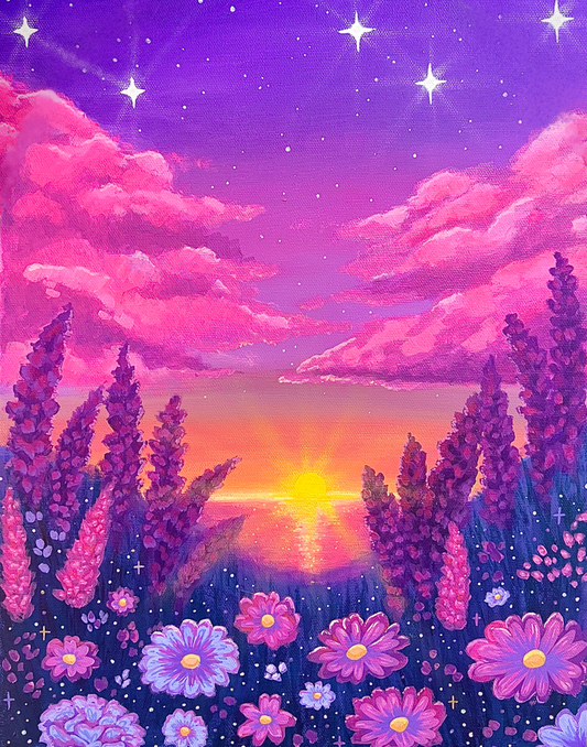 Lavender Twilight Print