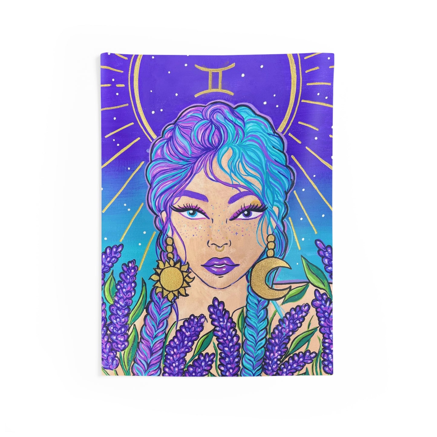 Gemini Goddess Tapestry