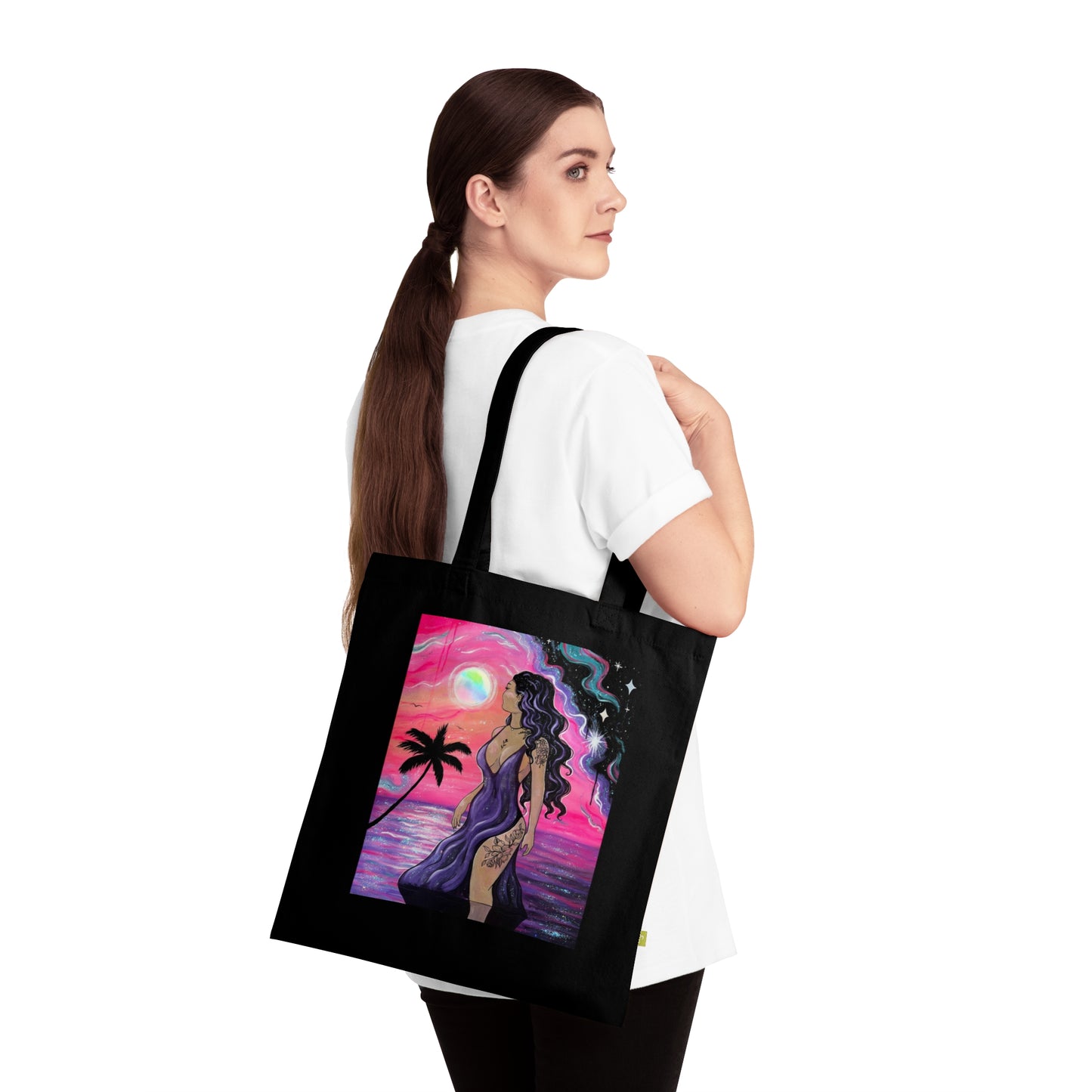 Sunset Seductress Organic Cotton Tote Bag