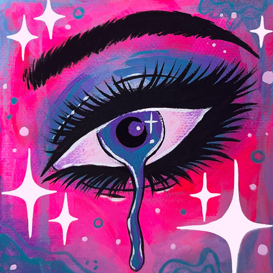 Starry Eyes Print