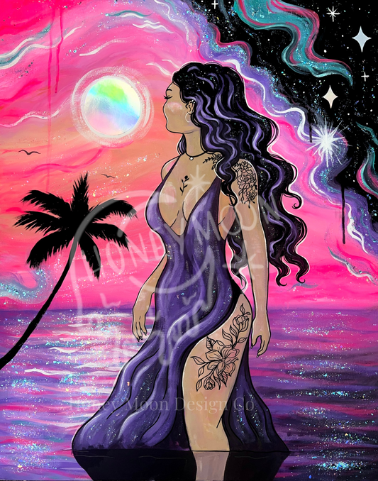 Sunset Seductress Original Painting