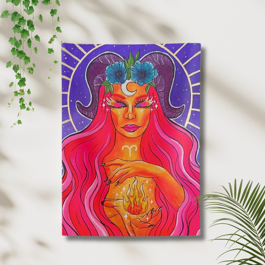 Aries Goddess Tapestry